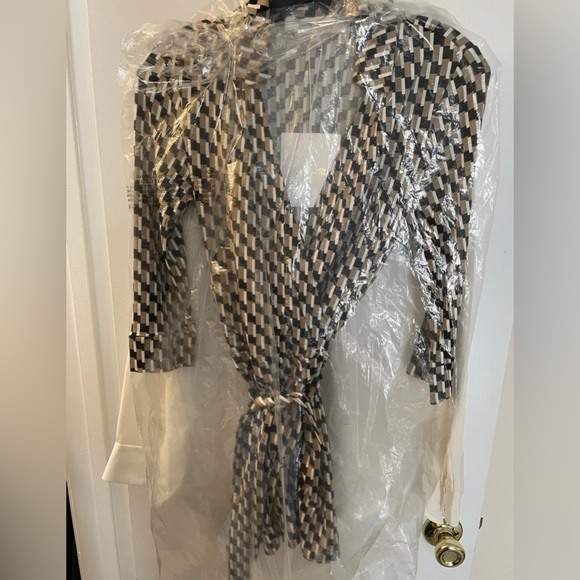 New Diane von Furstenberg Celeste Square Shift Chino Jersey Romper Size P - Picture 3 of 6